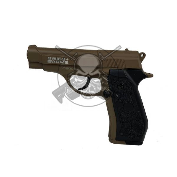 Pistola Swiss Arms P Co Tan Negra Ropa T Ctica Airsoft