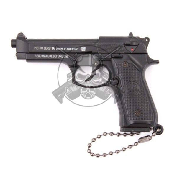 LLAVERO PISTOLA B92F NEGRO