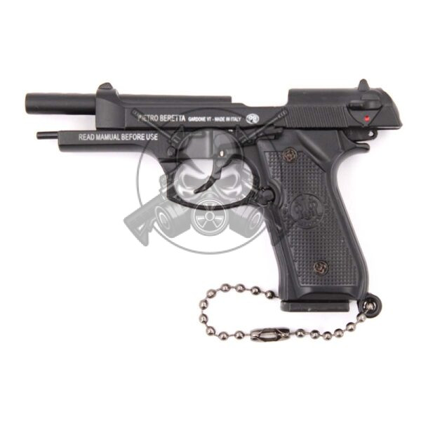 LLAVERO PISTOLA B92F NEGRO - Imagen 2