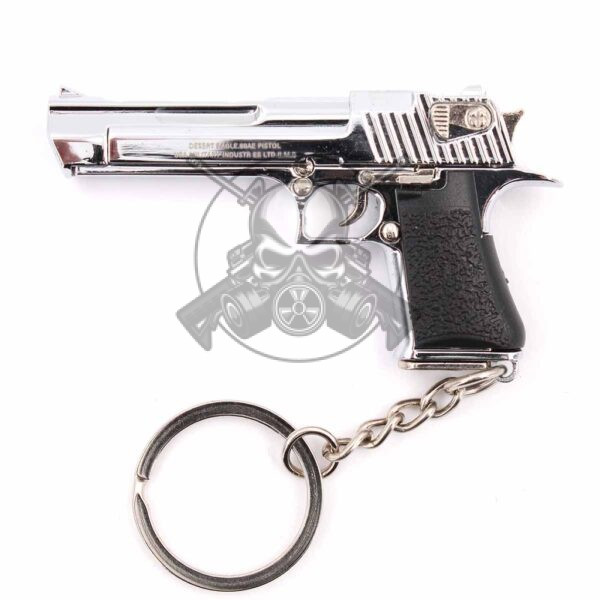 LLAVERO PISTOLA DESERT EAGLE PLATA