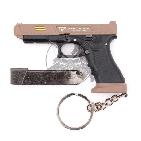 LLAVERO PISTOLA G34 TAN/NEGRO - Imagen 3