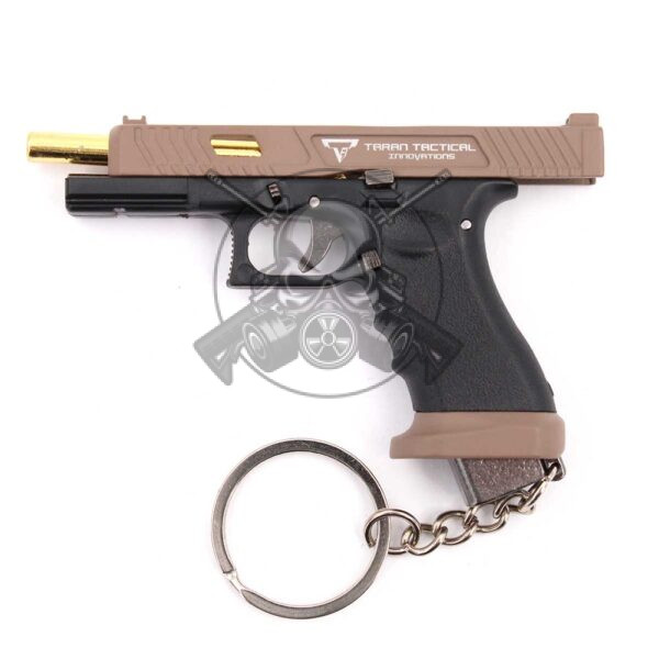 LLAVERO PISTOLA G34 TAN/NEGRO - Imagen 2