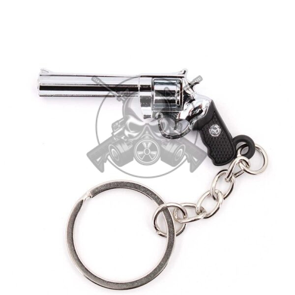 LLAVERO REVOLVER MG357 PLATA