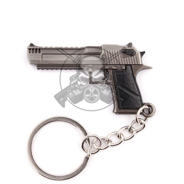 LLAVERO PISTOLA DESERT EAGLE PLATA